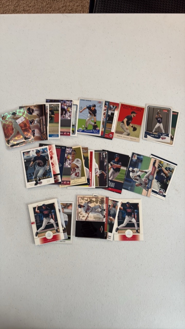 Corey Koskie Minnesota Twins Card Lot