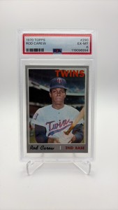 1970 Topps Rod Carew PSA Graded 6 Excellent Near Mint
