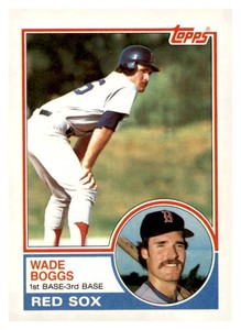 1983 Topps - Wade Boggs #498 (RC)