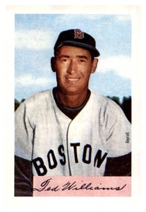 Ted Williams Bowman Card