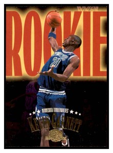 1995-96 Skybox Premium - Rookie Kevin Garnett #233 (RC)