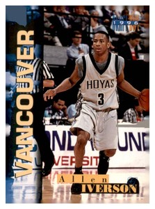 1996 Score Board Draft Day - Allen Iverson #1B (RC)