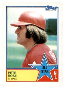 1983 Topps - All-Star Pete Rose #397