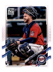 2021 Topps - Ryan Jeffers #552 Vertical, Red Jersey (RC)