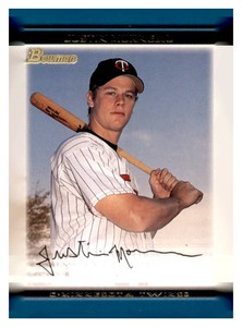 2002 Bowman - Justin Morneau #299 Rookie Card