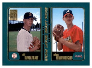 2001 Topps - Draft Picks Adam Wainwright, Phil Dumatrait #355 (RC)