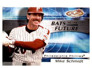 2001 Fleer Futures - Bats to the Future Mike Schmidt #1 BF