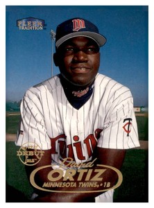 1998 Fleer Tradition - David Ortiz #285 Rookie Card