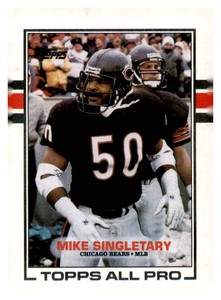 1989 Topps - Mike Singletary #58