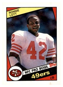 1984 Topps - Ronnie Lott #357