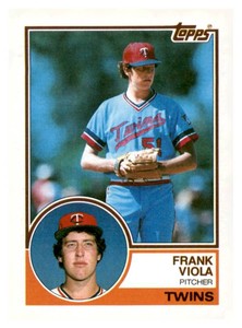 1983 Topps - Frank Viola #586 (RC)
