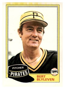 1981 Topps - Bert Blyleven #554