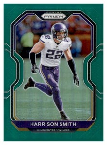 2020 Panini Prizm - Harrison Smith #222 Green Prizm