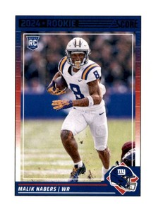 2024 Score - Rookies Malik Nabers #306 (RC)