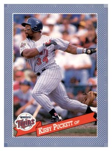 1993 Continental Baking Hostess Baseballs - Kirby Puckett #29