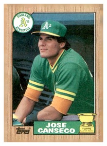 1987 Topps - Jose Canseco #620 All Star Rookie Card