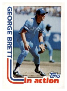 1982 Topps - In Action George Brett #201
