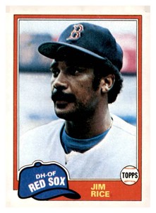 1981 Topps - Jim Rice #500
