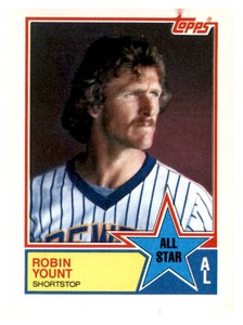 1983 Topps - All-Star Robin Yount #389