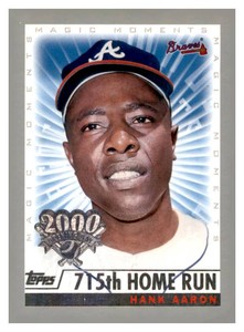 2000 Topps Opening Day - Hank Aaron #106