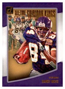 2018 Panini Donruss - All-Time Gridiron Kings Randy Moss #AGK-10