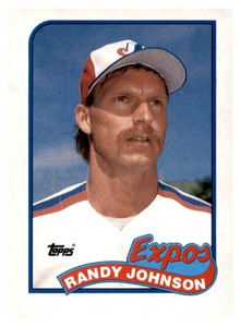 1989 Topps Randy Johnson Rookie Card