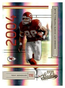 2004 Playoff Absolute Memorabilia - Tony Gonzalez #68 1150