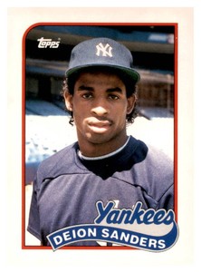 1989 Topps Deion Sanders Rookie Card