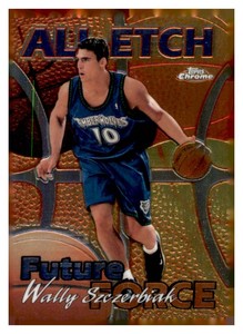 1999-00 Topps Chrome - All-Etch Wally Szczerbiak #AE30 (RC)