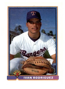 1991 Bowman - Ivan Rodriguez #272 (RC)