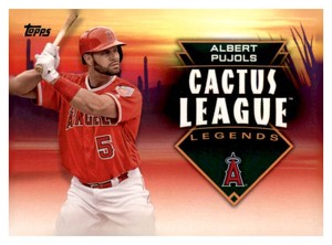 2019 Topps - Cactus League Legends Albert Pujols #CLL-22
