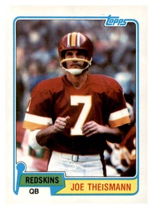 1981 Topps - Joe Theismann #165