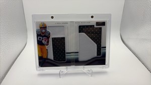 2018 Panini Playbook Jumbo Rookie Patch Memorabilia Low Serial #d 1925 JMon Moore Rookie Green Bay Packers