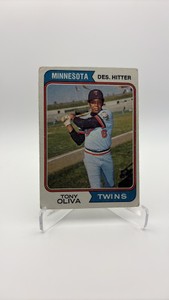 1974 Topps Tony Oliva Vintage Baseball Card