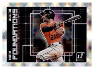 2018 Panini Donruss - Foundations Jose Altuve #F9