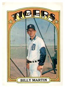 1972 Topps - Billy Martin #33