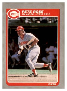 1985 Fleer - Pete Rose #550