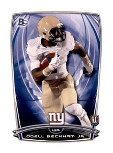 2014 Bowman - Rookies Odell Beckham Jr. #8 (RC)