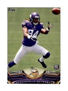 2013 Topps - Cordarrelle Patterson #386 Ball in Air (RC)
