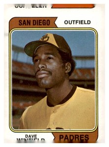 1974 Topps - Dave Winfield #456 (RC)