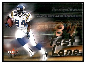 2000 Fleer Ultra - Fast Lane Randy Moss #9 FL