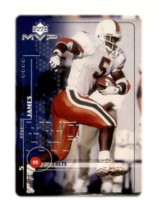 1999 Upper Deck MVP - Edgerrin James #206 (RC)