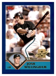 2003 Topps Traded & Rookies - Josh Willingham #T222 (RC)