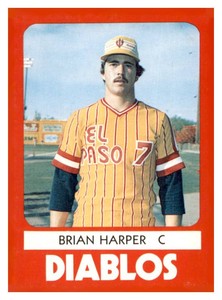 1980 TCMA Minor League - Brian Harper #868 (RC)