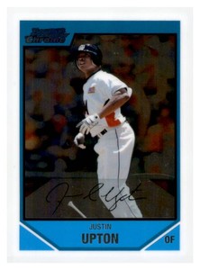 Bowman Chrome Justin Upton Rookie Card