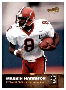 1996 Score Board All Sport PPF - Marvin Harrison #142 (RC)