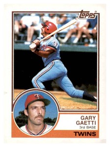1983 Topps - Gary Gaetti #431 (RC)