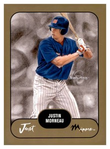 2002 Just Minors - Just Prospects Justin Morneau #23 Gold