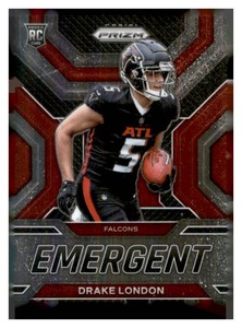2022 Panini Prizm - Emergent Drake London #E-5 (RC)