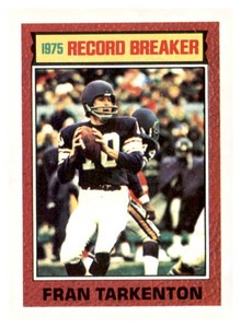 1976 Topps - Record Breaker Fran Tarkenton #7